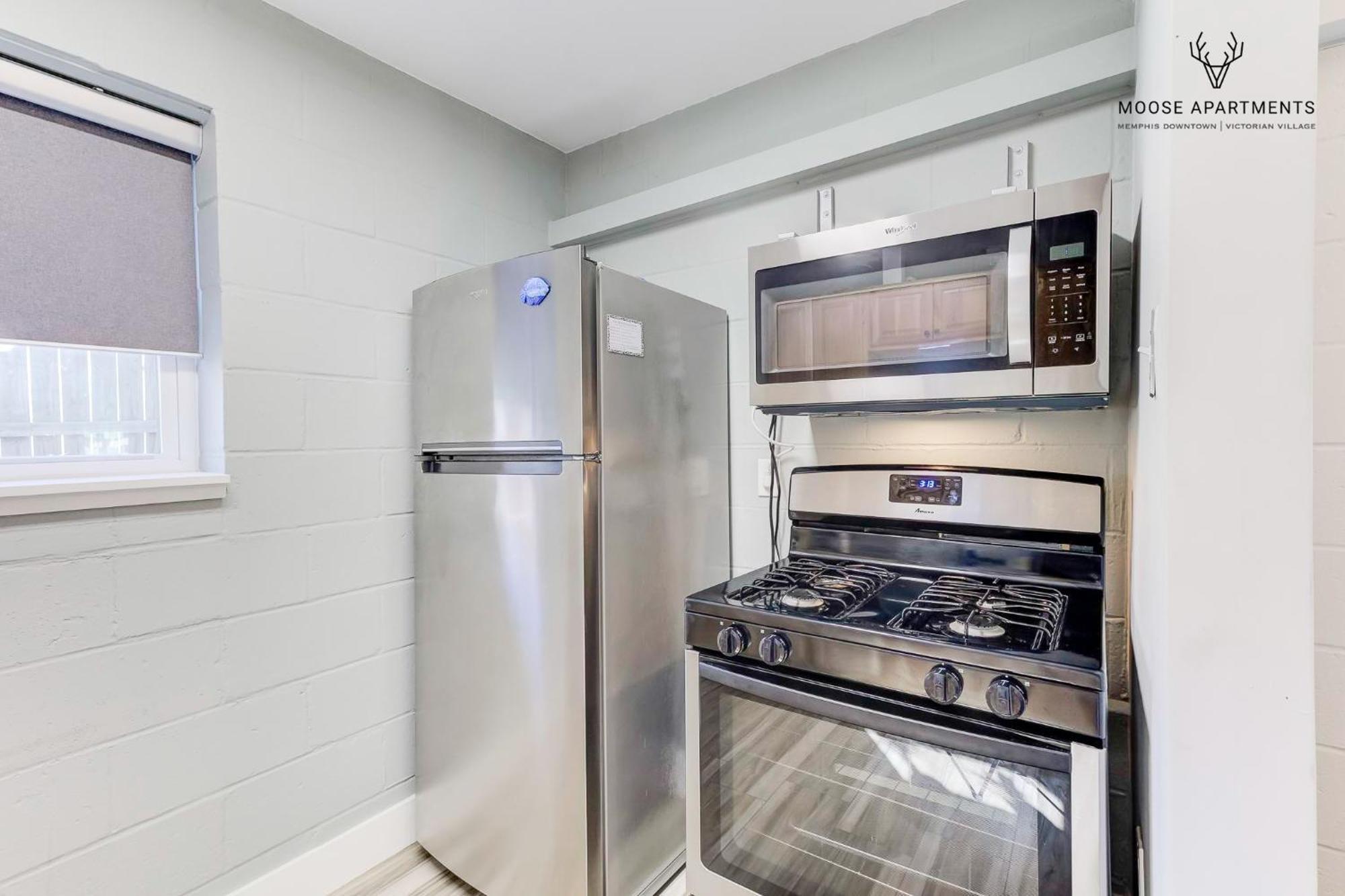The Moose #6 - Modern Luxe Studio With Free Parking & King Bed Memphis Extérieur photo
